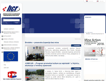 Tablet Screenshot of hcr.hr